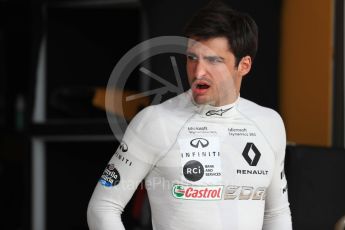 World © Octane Photographic Ltd. Formula 1 - American Grand Prix - Thursday - Pit Lane. Carlos Sainz - Renault Sport F1 Team R.S.17. Circuit of the Americas, Austin, Texas, USA. Thursday 19th October 2017. Digital Ref: 1983LB1D2954