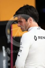 World © Octane Photographic Ltd. Formula 1 - American Grand Prix - Thursday - Pit Lane. Carlos Sainz - Renault Sport F1 Team R.S.17. Circuit of the Americas, Austin, Texas, USA. Thursday 19th October 2017. Digital Ref: 1983LB1D2967