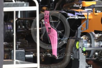 World © Octane Photographic Ltd. Formula 1 - American Grand Prix - Thursday - Pit Lane. Renault Sport F1 Team R.S.17. Circuit of the Americas, Austin, Texas, USA. Thursday 19th October 2017. Digital Ref: 1983LB1D3006