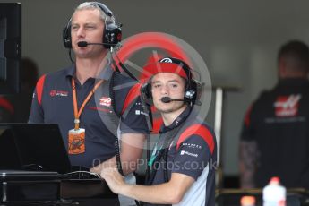 World © Octane Photographic Ltd. Formula 1 - British Grand Prix. Antonio Giovinazzi - Haas F1 Team VF-17 Reserve Driver. Circuit of the Americas, Austin, Texas, USA. Thursday 19th October 2017. Digital Ref: 1983LB1D3069