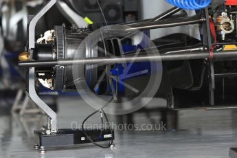 World © Octane Photographic Ltd. Formula 1 - American Grand Prix - Thursday - Pit Lane. Sauber F1 Team C36. Circuit of the Americas, Austin, Texas, USA. Thursday 19th October 2017. Digital Ref: 1983LB1D3115