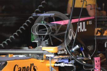 World © Octane Photographic Ltd. Formula 1 - American Grand Prix - Thursday - Pit Lane. Renault Sport F1 Team R.S.17. Circuit of the Americas, Austin, Texas, USA. Thursday 19th October 2017. Digital Ref: 1983LB1D3139