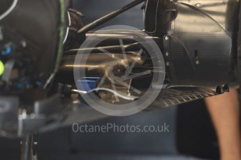 World © Octane Photographic Ltd. Formula 1 - American Grand Prix - Thursday - Pit Lane. Mercedes AMG Petronas F1 W08 EQ Energy+. Circuit of the Americas, Austin, Texas, USA. Thursday 19th October 2017. Digital Ref: 1983LB1D3226