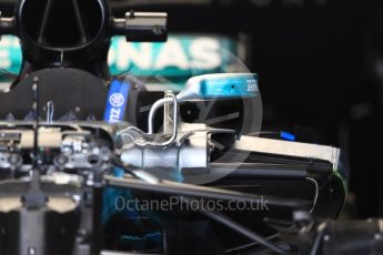 World © Octane Photographic Ltd. Formula 1 - American Grand Prix - Thursday - Pit Lane. Mercedes AMG Petronas F1 W08 EQ Energy+. Circuit of the Americas, Austin, Texas, USA. Thursday 19th October 2017. Digital Ref: 1983LB1D3244