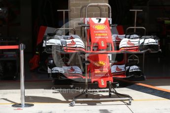 World © Octane Photographic Ltd. Formula 1 - American Grand Prix - Thursday - Pit Lane. Scuderia Ferrari SF70H. Circuit of the Americas, Austin, Texas, USA. Thursday 19th October 2017. Digital Ref: 1983LB2D5677