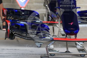 World © Octane Photographic Ltd. Formula 1 - American Grand Prix - Thursday - Pit Lane. Scuderia Toro Rosso STR12. Circuit of the Americas, Austin, Texas, USA. Thursday 19th October 2017. Digital Ref: 1983LB2D5739