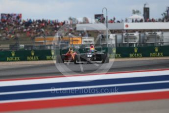 World © Octane Photographic Ltd. Formula 4 – F4 United States Championship - American Grand Prix – Race 1. Circuit of the Americas (COTA), Austin, Texas, USA. Saturday 21st October 2017. Jim Goughary Jr - Primus Racing Team and Kent Vaccaro - Momentum Motorsports. Digital Ref:1982LB1D6788