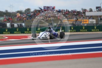 World © Octane Photographic Ltd. Formula 4 – F4 United States Championship - American Grand Prix – Race 1. Circuit of the Americas (COTA), Austin, Texas, USA. Saturday 21st October 2017. Blake Mount - JDX Racing. Digital Ref:1982LB1D6796