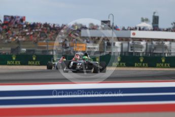 World © Octane Photographic Ltd. Formula 4 – F4 United States Championship - American Grand Prix – Race 1. Circuit of the Americas (COTA), Austin, Texas, USA. Saturday 21st October 2017. Justin Sirgany - Global Racing Group. Digital Ref:1982LB1D6851