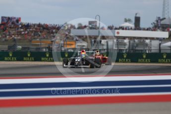 World © Octane Photographic Ltd. Formula 4 – F4 United States Championship - American Grand Prix – Race 1. Circuit of the Americas (COTA), Austin, Texas, USA. Saturday 21st October 2017. Jim Goughary Jr - Primus Racing Team and Kent Vaccaro - Momentum Motorsports. Digital Ref:1982LB1D6906