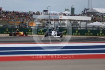 World © Octane Photographic Ltd. Formula 4 – F4 United States Championship - American Grand Prix – Race 1. Circuit of the Americas (COTA), Austin, Texas, USA. Saturday 21st October 2017. Blake Mount - JDX Racing and Russ McDonough IV - Group A Racing. Digital Ref:1982LB1D6914