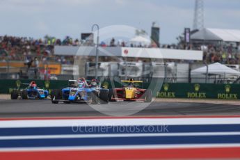 World © Octane Photographic Ltd. Formula 4 – F4 United States Championship - American Grand Prix – Race 1. Circuit of the Americas (COTA), Austin, Texas, USA. Saturday 21st October 2017. John Paul Southern Jr - Jay Howard’s MDD and Jonathan Scarallo - Group A Racing. Digital Ref:1982LB1D6981