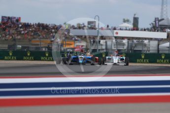 World © Octane Photographic Ltd. Formula 4 – F4 United States Championship - American Grand Prix – Race 1. Circuit of the Americas (COTA), Austin, Texas, USA. Saturday 21st October 2017. Parker Locke - Jay Howard’s MDD and Lawson Nagel - Miller Vinatieri Leguizamon Motorsports. Digital Ref:1982LB1D6996