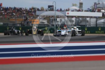 World © Octane Photographic Ltd. Formula 4 – F4 United States Championship - American Grand Prix – Race 1. Circuit of the Americas (COTA), Austin, Texas, USA. Saturday 21st October 2017. Digital Ref:1982LB1D7090
