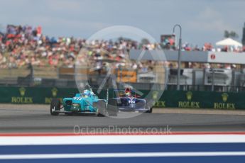 World © Octane Photographic Ltd. Formula 4 – F4 United States Championship - American Grand Prix – Race 1. Circuit of the Americas (COTA), Austin, Texas, USA. Saturday 21st October 2017. Jordan Sherratt and Austin Kaszuba - Crosslink Racing. Digital Ref:1982LB1D7234