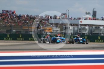 World © Octane Photographic Ltd. Formula 4 – F4 United States Championship - American Grand Prix – Race 1. Circuit of the Americas (COTA), Austin, Texas, USA. Saturday 21st October 2017. Dalton Peak and Parker Locke - Jay Howard’s MDD. Digital Ref:1982LB1D7277