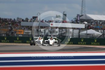 World © Octane Photographic Ltd. Formula 4 – F4 United States Championship - American Grand Prix – Race 1. Circuit of the Americas (COTA), Austin, Texas, USA. Saturday 21st October 2017. Steve Bamford and Mathias Soler-Obel - Cape Motorsports. Digital Ref:1982LB1D7302