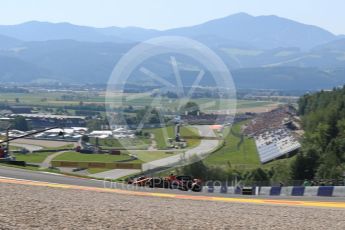 World © Octane Photographic Ltd. Formula 1 - Austria Grand Prix - Friday - Practice 1. Stoffel Vandoorne - McLaren Honda MCL32. Red Bull Ring, Spielberg, Austria. Friday 7th July 2017. Digital Ref: 1862LB1D0064