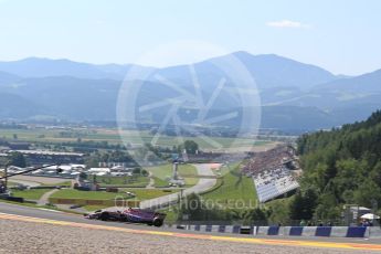 World © Octane Photographic Ltd. Formula 1 - Austria Grand Prix - Friday - Practice 1. Esteban Ocon - Sahara Force India VJM10. Red Bull Ring, Spielberg, Austria. Friday 7th July 2017. Digital Ref:1862LB1D0091