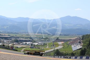 World © Octane Photographic Ltd. Formula 1 - Austria Grand Prix - Friday - Practice 1. Jolyon Palmer - Renault Sport F1 Team R.S.17. Red Bull Ring, Spielberg, Austria. Friday 7th July 2017. Digital Ref:1862LB1D0138