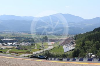 World © Octane Photographic Ltd. Formula 1 - Austria Grand Prix - Friday - Practice 1. Valtteri Bottas - Mercedes AMG Petronas F1 W08 EQ Energy+. Red Bull Ring, Spielberg, Austria. Friday 7th July 2017. Digital Ref:1862LB1D0262
