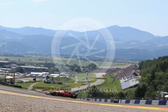 World © Octane Photographic Ltd. Formula 1 - Austria Grand Prix - Friday - Practice 1. Sebastian Vettel - Scuderia Ferrari SF70H. Red Bull Ring, Spielberg, Austria. Friday 7th July 2017. Digital Ref:1862LB1D0289
