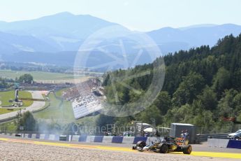 World © Octane Photographic Ltd. Formula 1 - Austria Grand Prix - Friday - Practice 1. Romain Grosjean - Haas F1 Team VF-17. Red Bull Ring, Spielberg, Austria. Friday 7th July 2017. Digital Ref:1862LB1D0357