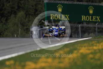 World © Octane Photographic Ltd. Formula 1 - Austria Grand Prix - Friday - Practice 1. Pascal Wehrlein – Sauber F1 Team C36. Red Bull Ring, Spielberg, Austria. Friday 7th July 2017. Digital Ref:1862LB1D0587