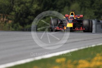 World © Octane Photographic Ltd. Formula 1 - Austria Grand Prix - Friday - Practice 1. Daniel Ricciardo - Red Bull Racing RB13. Red Bull Ring, Spielberg, Austria. Friday 7th July 2017. Digital Ref:1862LB1D0679