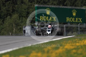 World © Octane Photographic Ltd. Formula 1 - Austria Grand Prix - Friday - Practice 1. Kevin Magnussen - Haas F1 Team VF-17. Red Bull Ring, Spielberg, Austria. Friday 7th July 2017. Digital Ref:1862LB1D0831