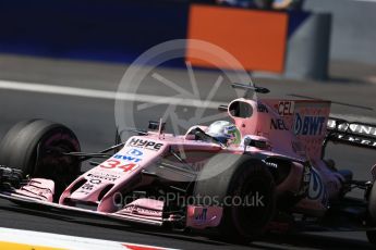 World © Octane Photographic Ltd. Formula 1 - Austria Grand Prix - Friday - Practice 1. Alfonso Celis - Sahara Force India VJM10F1 Reserve Driver. Red Bull Ring, SpieSpielberglburg, Austria. Friday 7th July 2017. Digital Ref:1862LB2D4712