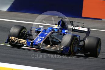 World © Octane Photographic Ltd. Formula 1 - Austria Grand Prix - Friday - Practice 1. Marcus Ericsson – Sauber F1 Team C36. Red Bull Ring, SpielbergSpielberg, Austria. Friday 7th July 2017. Digital Ref:1862LB2D4718