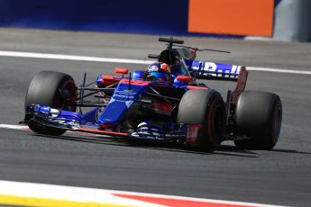 World © Octane Photographic Ltd. Formula 1 - Austria Grand Prix - Friday - Practice 1. Daniil Kvyat - Scuderia Toro Rosso STR12. Red Bull Ring, Spielberg, Austria. Friday 7th July 2017. Digital Ref:1862LB2D4755