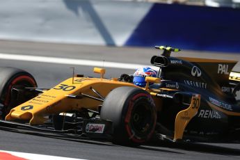 World © Octane Photographic Ltd. Formula 1 - Austria Grand Prix - Friday - Practice 1. Jolyon Palmer - Renault Sport F1 Team R.S.17. Red Bull Ring, Spielberg, Austria. Friday 7th July 2017. Digital Ref:1862LB2D4794