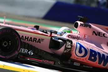 World © Octane Photographic Ltd. Formula 1 - Austria Grand Prix - Friday - Practice 1. Alfonso Celis - Sahara Force India VJM10F1 Reserve Driver. Red Bull Ring, Spielberg, Austria. Friday 7th July 2017. Digital Ref:1862LB2D4825