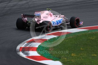 World © Octane Photographic Ltd. Formula 1 - Austria Grand Prix - Friday - Practice 2. Esteban Ocon - Sahara Force India VJM10. Red Bull Ring, Spielberg, Austria. Friday 7th July 2017. Digital Ref:1864LB1D0882