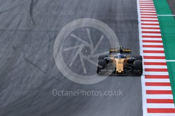 World © Octane Photographic Ltd. Formula 1 - Austria Grand Prix - Friday - Practice 2. Jolyon Palmer - Renault Sport F1 Team R.S.17. Red Bull Ring, Spielberg, Austria. Friday 7th July 2017. Digital Ref:1864LB1D1012