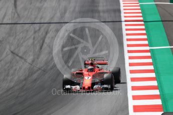 World © Octane Photographic Ltd. Formula 1 - Austria Grand Prix - Friday - Practice 2. Kimi Raikkonen - Scuderia Ferrari SF70H. Red Bull Ring, Spielberg, Austria. Friday 7th July 2017. Digital Ref:1864LB1D1137
