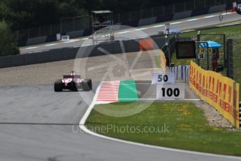 World © Octane Photographic Ltd. Formula 1 - Austria Grand Prix - Friday - Practice 2. Sergio Perez - Sahara Force India VJM10. Red Bull Ring, Spielberg, Austria. Friday 7th July 2017. Digital Ref:1864LB1D1201
