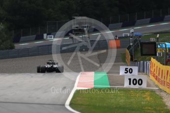 World © Octane Photographic Ltd. Formula 1 - Austria Grand Prix - Friday - Practice 2. Romain Grosjean - Haas F1 Team VF-17. Red Bull Ring, Spielberg, Austria. Friday 7th July 2017. Digital Ref:1864LB1D1341