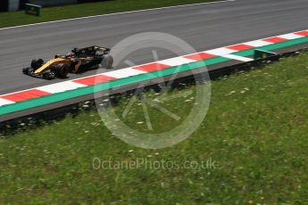 World © Octane Photographic Ltd. Formula 1 - Austria Grand Prix - Friday - Practice 2. Nico Hulkenberg - Renault Sport F1 Team R.S.17. Red Bull Ring, Spielberg, Austria. Friday 7th July 2017. Digital Ref:1864LB2D4942