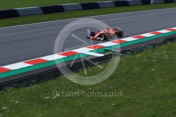 World © Octane Photographic Ltd. Formula 1 - Austria Grand Prix - Friday - Practice 2. Sebastian Vettel - Scuderia Ferrari SF70H. Red Bull Ring, Spielberg, Austria. Friday 7th July 2017. Digital Ref:1864LB2D4970