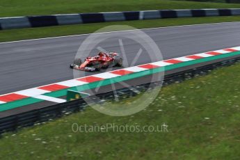 World © Octane Photographic Ltd. Formula 1 - Austria Grand Prix - Friday - Practice 2. Kimi Raikkonen - Scuderia Ferrari SF70H. Red Bull Ring, Spielberg, Austria. Friday 7th July 2017. Digital Ref:1864LB2D5072