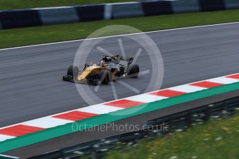 World © Octane Photographic Ltd. Formula 1 - Austria Grand Prix - Friday - Practice 2. Nico Hulkenberg - Renault Sport F1 Team R.S.17. Red Bull Ring, Spielberg, Austria. Friday 7th July 2017. Digital Ref:1864LB2D5079