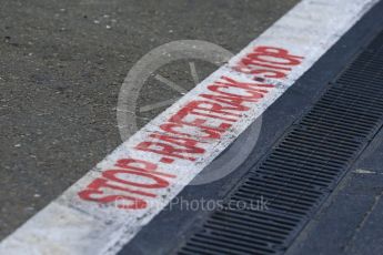 World © Octane Photographic Ltd. Formula 1 - Austria Grand Prix - Friday - Practice 2. Live track warning. Red Bull Ring, Spielberg, Austria. Friday 7th July 2017. Digital Ref:1864LB2D5226