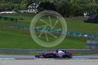 World © Octane Photographic Ltd. Formula 1 - Austria Grand Prix - Friday - Practice 2. Daniil Kvyat - Scuderia Toro Rosso STR12. Red Bull Ring, Spielberg, Austria. Friday 7th July 2017. Digital Ref:1864LB2D5234