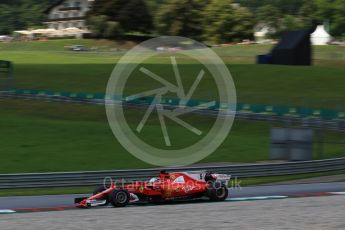 World © Octane Photographic Ltd. Formula 1 - Austria Grand Prix - Friday - Practice 2. Sebastian Vettel - Scuderia Ferrari SF70H. Red Bull Ring, Spielberg, Austria. Friday 7th July 2017. Digital Ref:1864LB2D5262