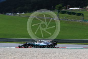 World © Octane Photographic Ltd. Formula 1 - Austria Grand Prix - Friday - Practice 2. Lewis Hamilton - Mercedes AMG Petronas F1 W08 EQ Energy+. Red Bull Ring, Spielberg, Austria. Friday 7th July 2017. Digital Ref:1864LB2D5309
