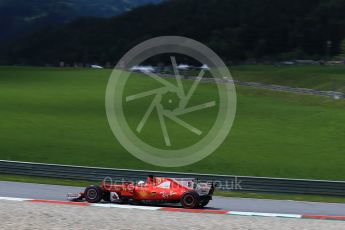 World © Octane Photographic Ltd. Formula 1 - Austria Grand Prix - Friday - Practice 2. Sebastian Vettel - Scuderia Ferrari SF70H. Red Bull Ring, Spielberg, Austria. Friday 7th July 2017. Digital Ref:1864LB2D5341