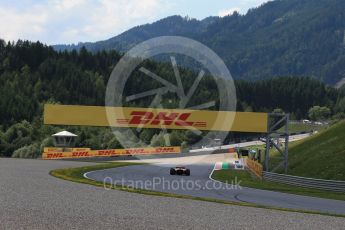 World © Octane Photographic Ltd. Formula 1 - Austria Grand Prix - Friday - Practice 2. Esteban Ocon - Sahara Force India VJM10. Red Bull Ring, Spielberg, Austria. Friday 7th July 2017. Digital Ref:1864LB2D5424